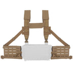 Chest rig tactique modulaire type ARC avec kit central à intégrer 