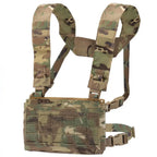 Chest rig tactique modulaire ultra léger avec harnais ceinture MOLLE 