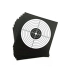 Cible de tir papier carrée avec marquage concentrique en lot de 100 