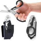 Ciseaux d'urgence multifonctions pliants avec support ceinture Zone Tactique