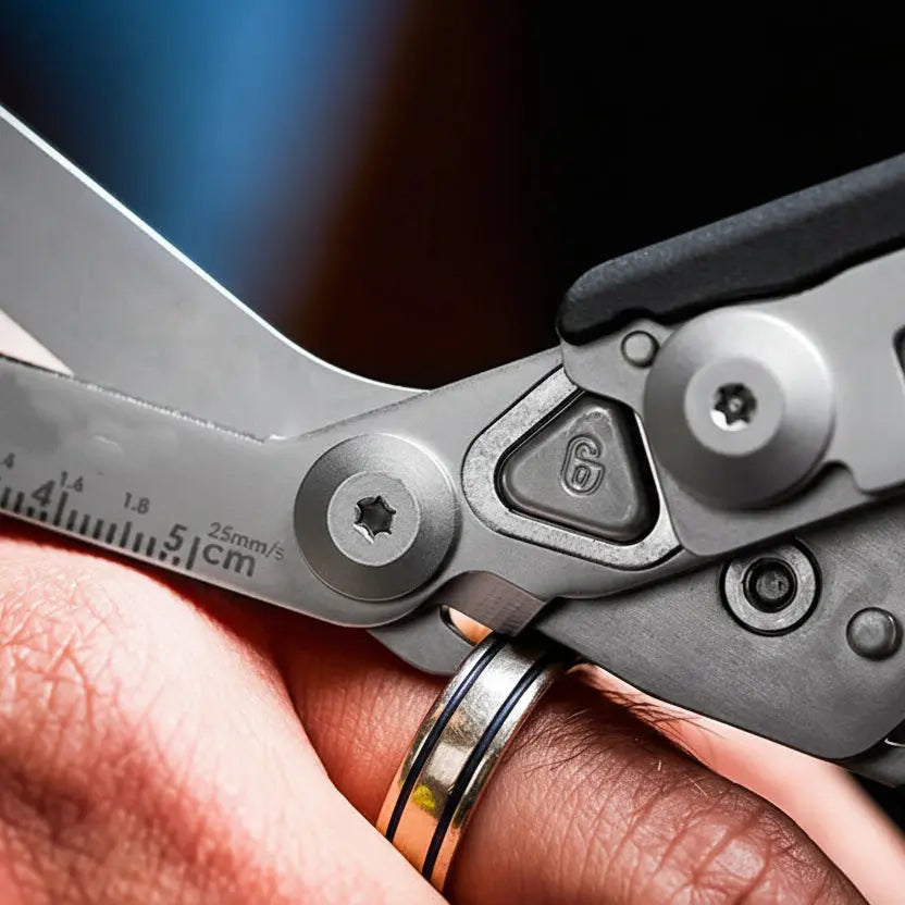 Ciseaux d'urgence multifonctions pliants avec support ceinture Zone Tactique