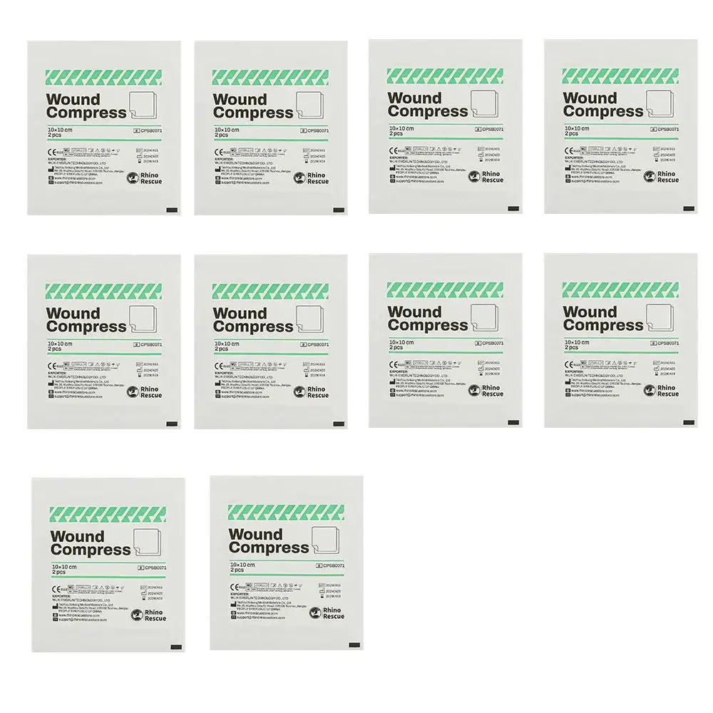 Compresses stériles grand format soins plaies et pansements Zone Tactique