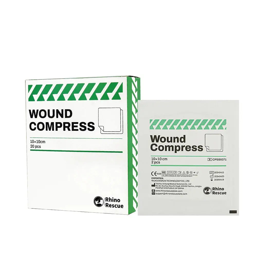 Compresses stériles médicales protection et absorption plaies Zone Tactique