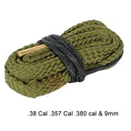 Corde de nettoyage pour canon avec embout intégré multiples formats 