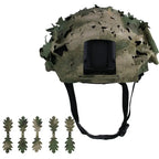Couvre casque filet multi format camouflage militaire Zone Tactique