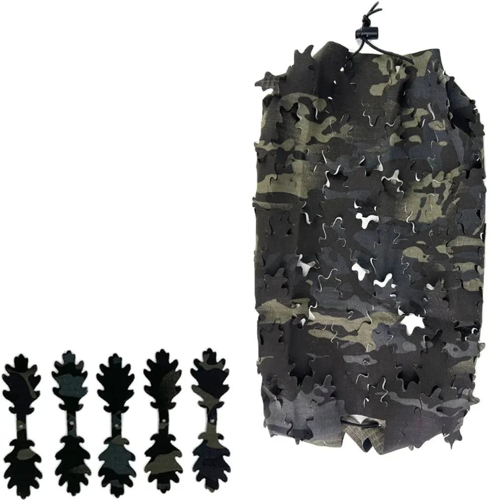 Couvre casque filet multi format camouflage militaire Zone Tactique