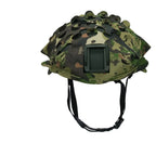 Couvre casque filet multi format camouflage militaire Zone Tactique