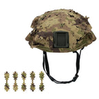 Couvre casque filet multi format camouflage militaire Zone Tactique
