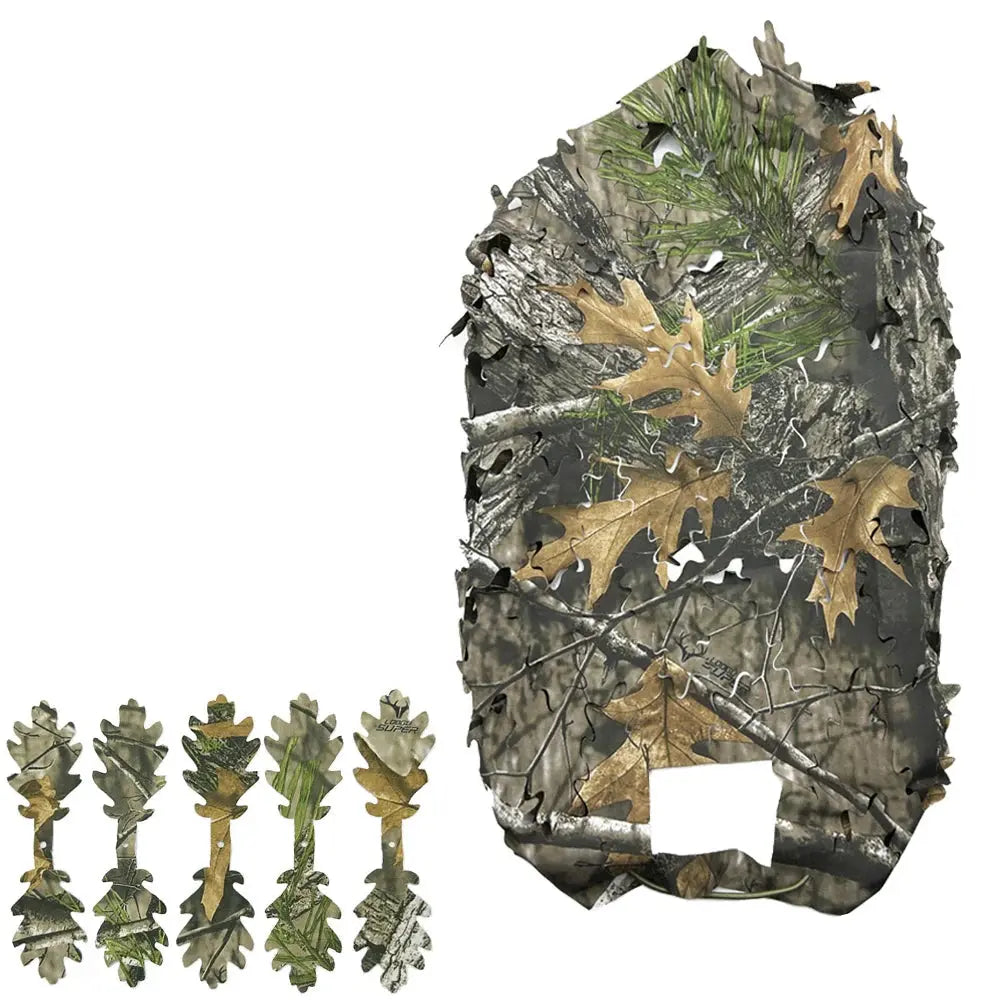 Couvre casque filet multi format camouflage militaire Zone Tactique