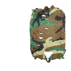 Couvre casque filet multi format camouflage militaire Zone Tactique