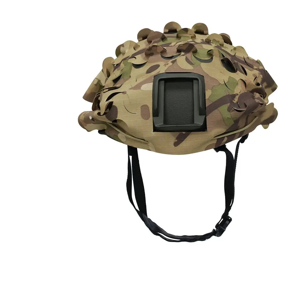 Couvre casque filet multi format camouflage militaire Zone Tactique