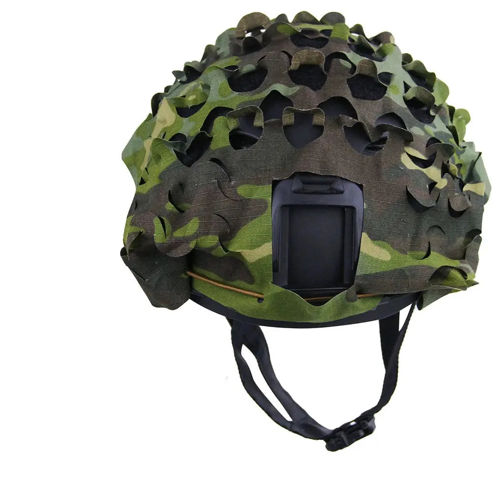 Couvre casque filet multi format camouflage militaire Zone Tactique