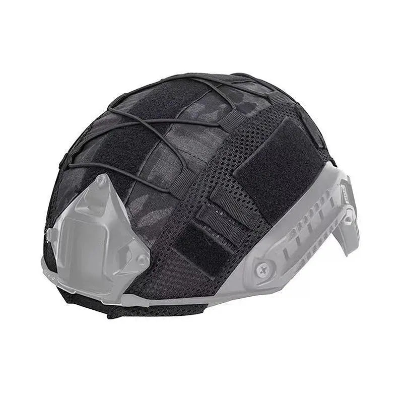 Couvre-casque tactique Ops-C avec élastiques, velcro et MOLLE Zone Tactique