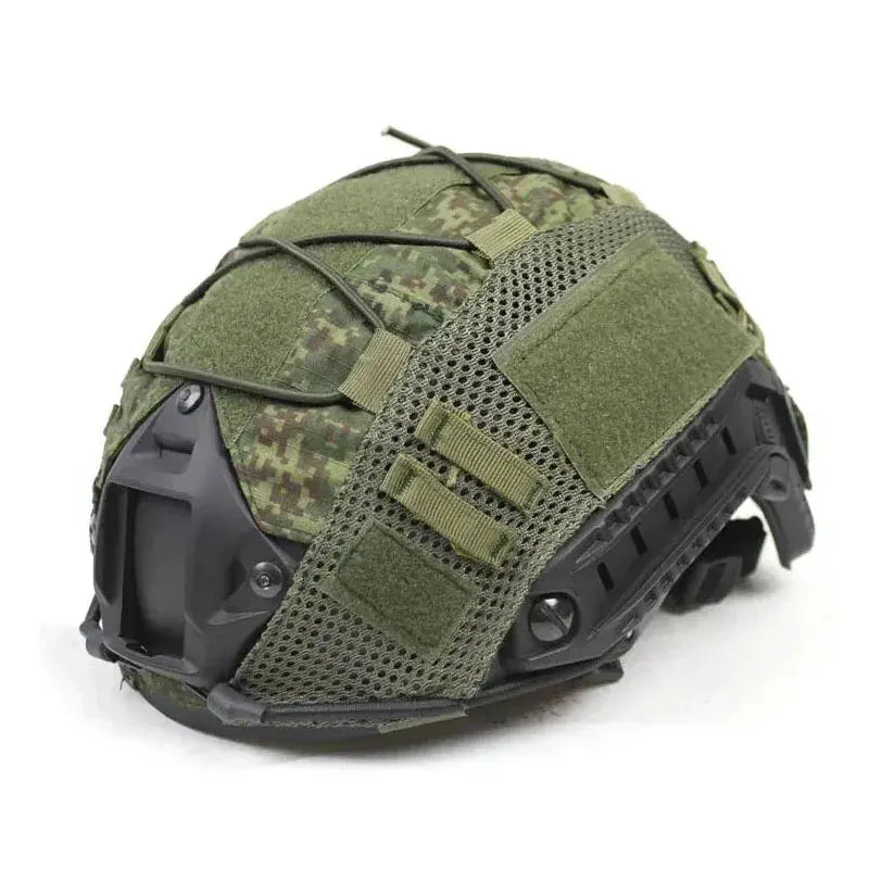 Couvre-casque tactique Ops-C avec élastiques, velcro et MOLLE Zone Tactique