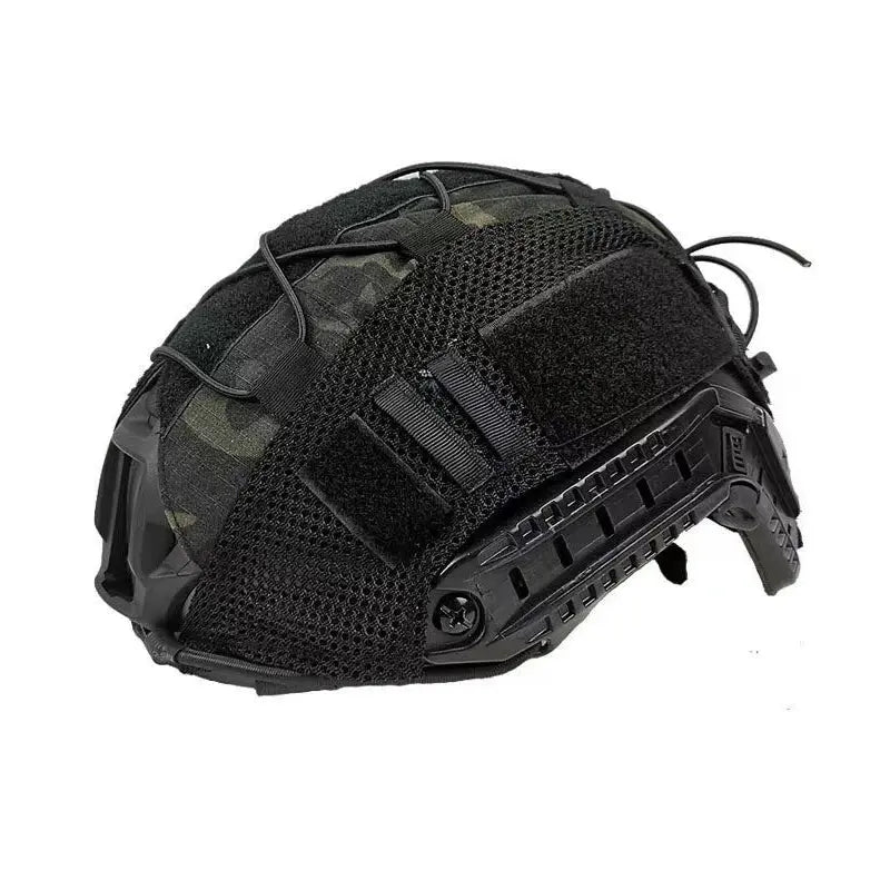 Couvre-casque tactique Ops-C avec élastiques, velcro et MOLLE Zone Tactique