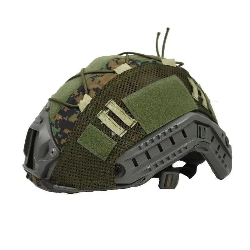 Couvre-casque tactique Ops-C avec élastiques, velcro et MOLLE Zone Tactique