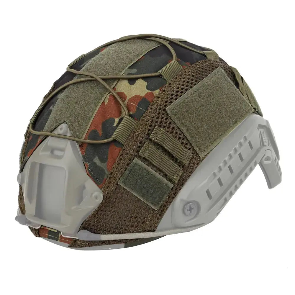 Couvre-casque tactique Ops-C avec élastiques, velcro et MOLLE Zone Tactique