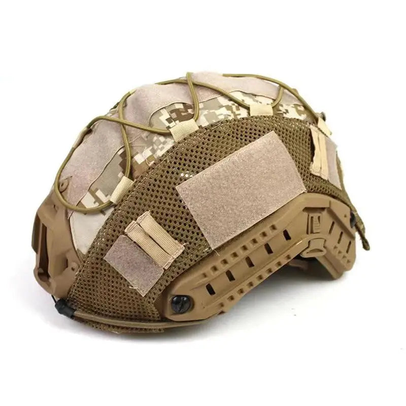 Couvre-casque tactique Ops-C avec élastiques, velcro et MOLLE Zone Tactique