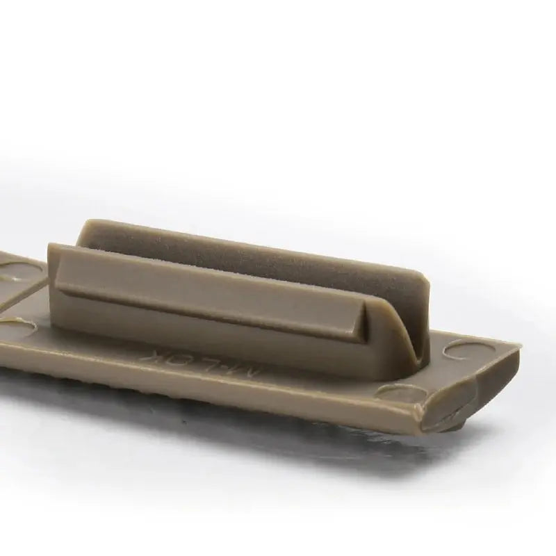Couvre rail M-LOK tactique en caoutchouc texturé compatibilité étendue 
