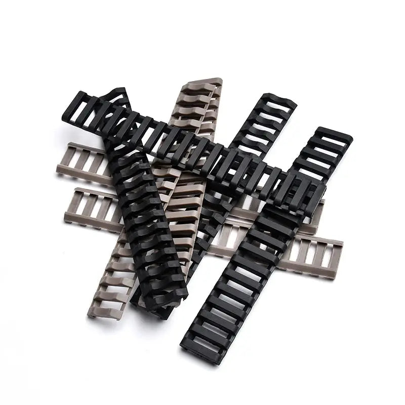 Couvre rail tactique 17 slots pour rail Picatinny (lot de 4) 
