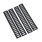 Couvre rail tactique 17 slots pour rail Picatinny (lot de 4) 