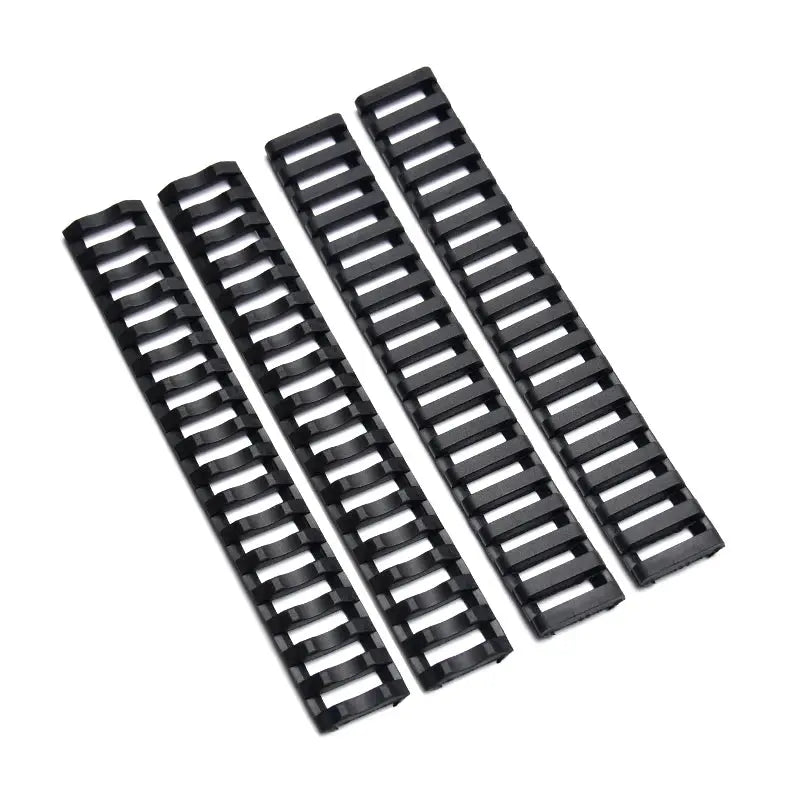 Couvre rail tactique 17 slots pour rail Picatinny (lot de 4) 