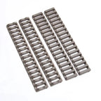Couvre rail tactique 17 slots pour rail Picatinny (lot de 4) 