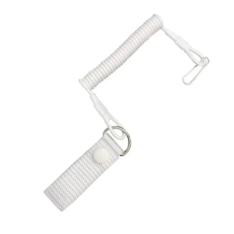 Dragonne tactique anti-perte cordon extensible avec bouton pressoir 