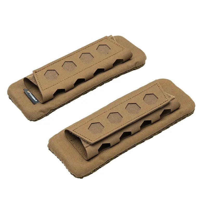 Épaulières tactiques rembourrées pour gilet porte-plaques Zone Tactique