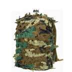 Filet camouflage découpe 3D pour sac à dos tactique multiformat Zone Tactique