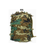 Filet camouflage découpe 3D pour sac à dos tactique multiformat Zone Tactique