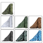 Filet de camouflage tactique multi tailles pour dissimulation et abri 