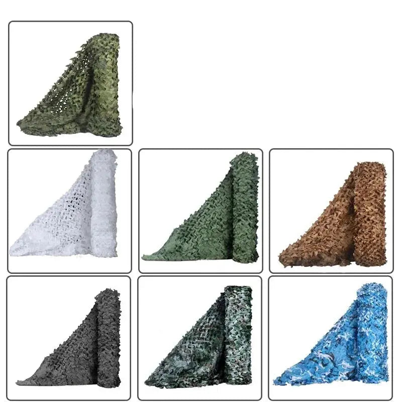 Filet de camouflage tactique multi tailles pour dissimulation et abri Zone Tactique