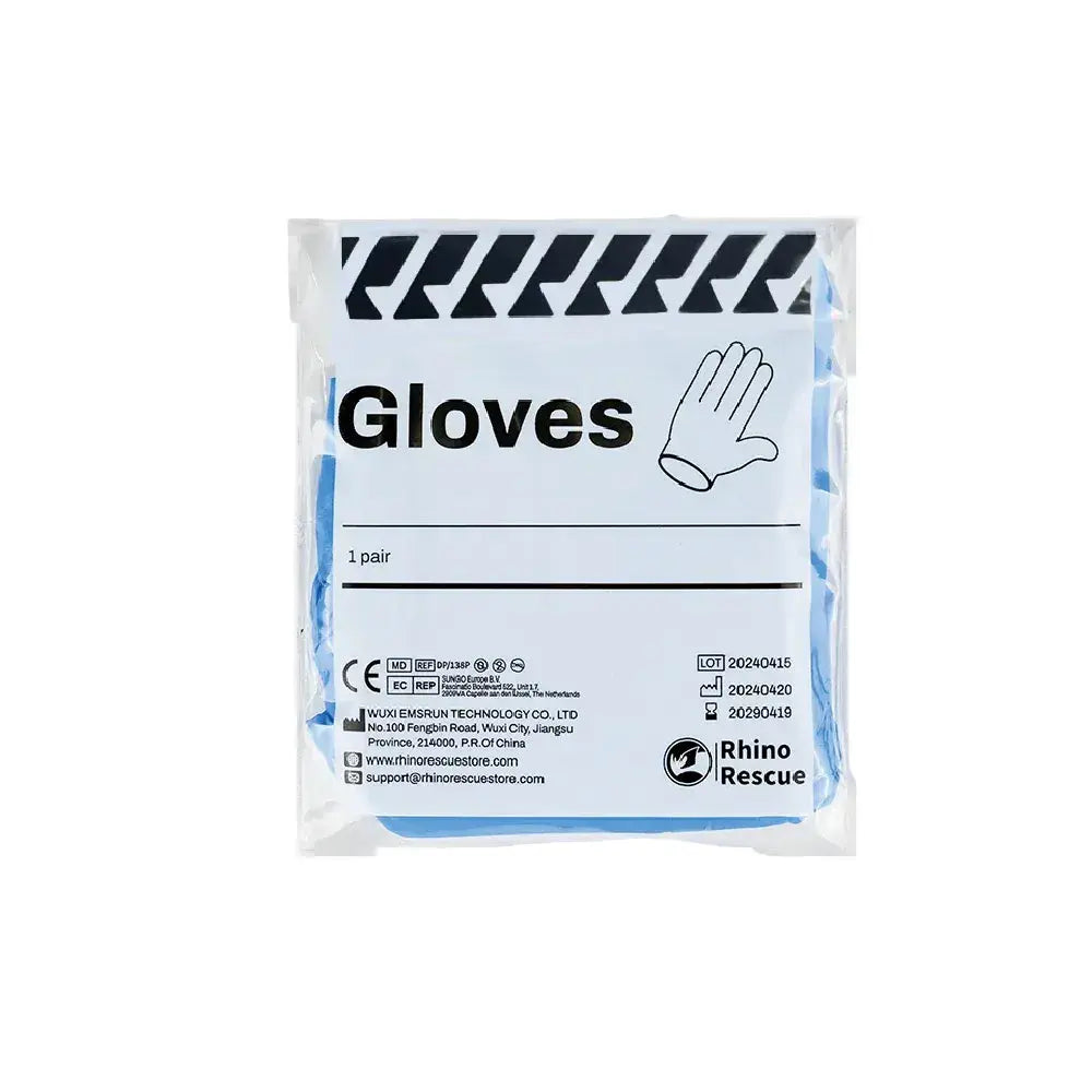 Gants médicaux sachets jetables en nitrile sans latex et sans talc 