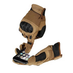 Gants tactiques avec compatibilité écran tactile et coques protection Zone Tactique