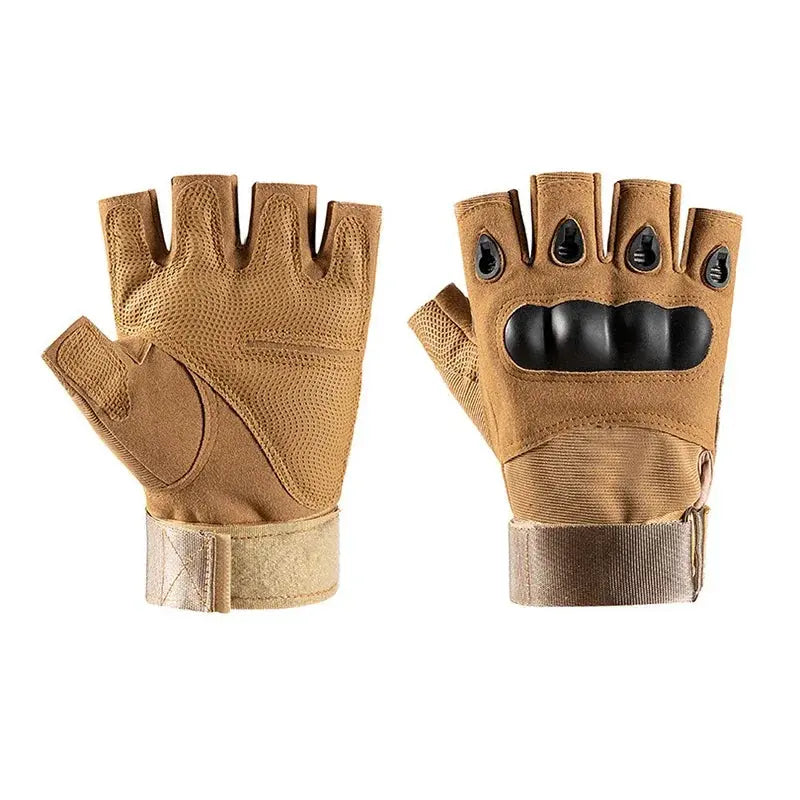 Gants tactiques mitaines et coque de protection Zone Tactique