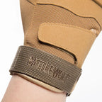 Gants tactiques renforcés longs pour tir airsoft et usage terrain 