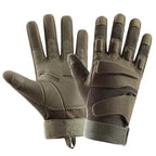 Gants tactiques renforcés longs pour tir airsoft et usage terrain 