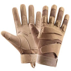 Gants tactiques renforcés longs pour tir airsoft et usage terrain 