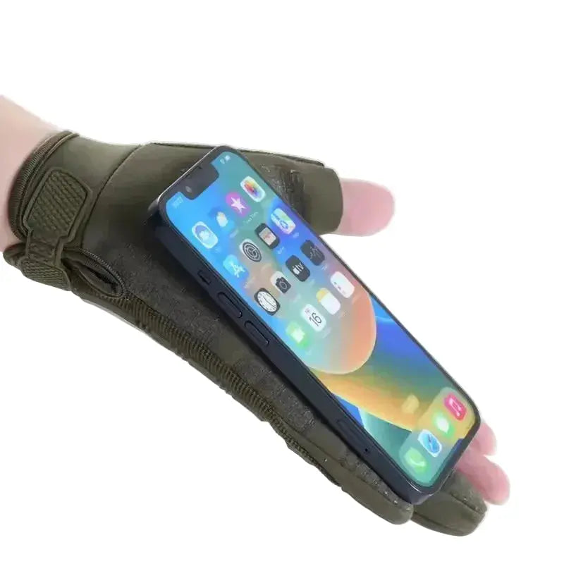 Gants tactiques respirants avec protection paume et phalanges Zone Tactique