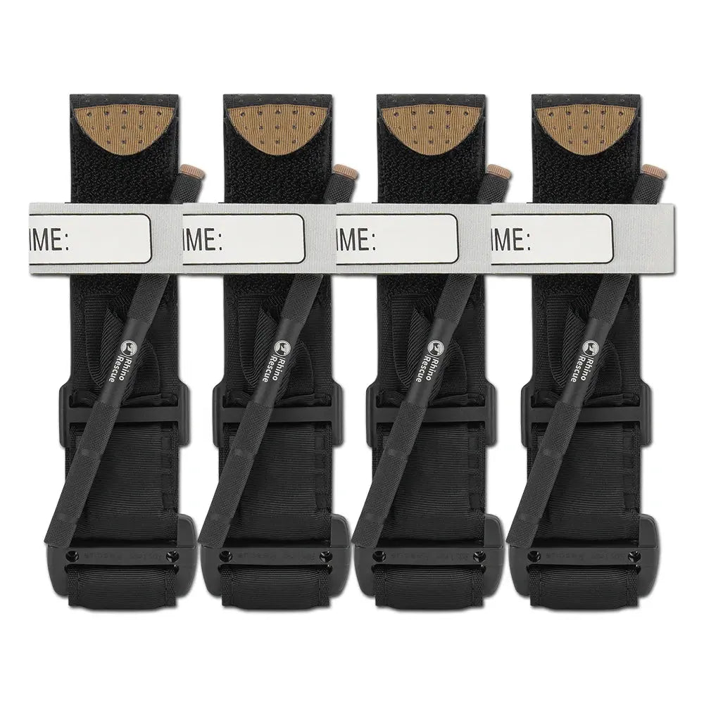 Garrot tactique tourniquet METAL noir contrôle hémorragie membre Zone Tactique