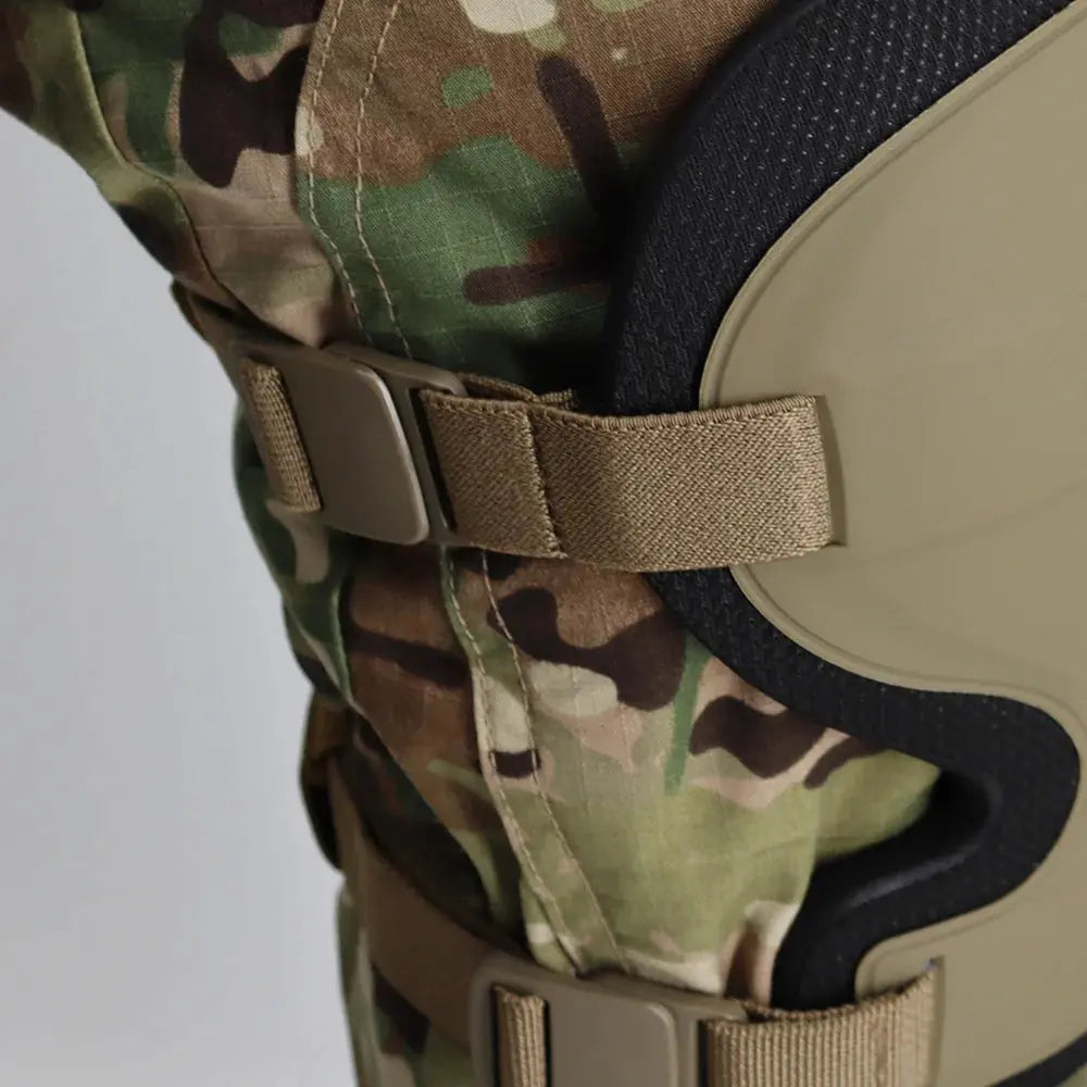 Genouillères tactiques ergonomiques version renforcée Zone Tactique