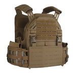 Gilet porte-plaques laser cut tactique système clip pour front panel 