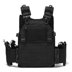 Gilet porte plaques tactique MOLLE compatible front panel Zone Tactique