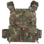 Gilet porte-plaques tactique avec cummerbund MOLLE set complet 
