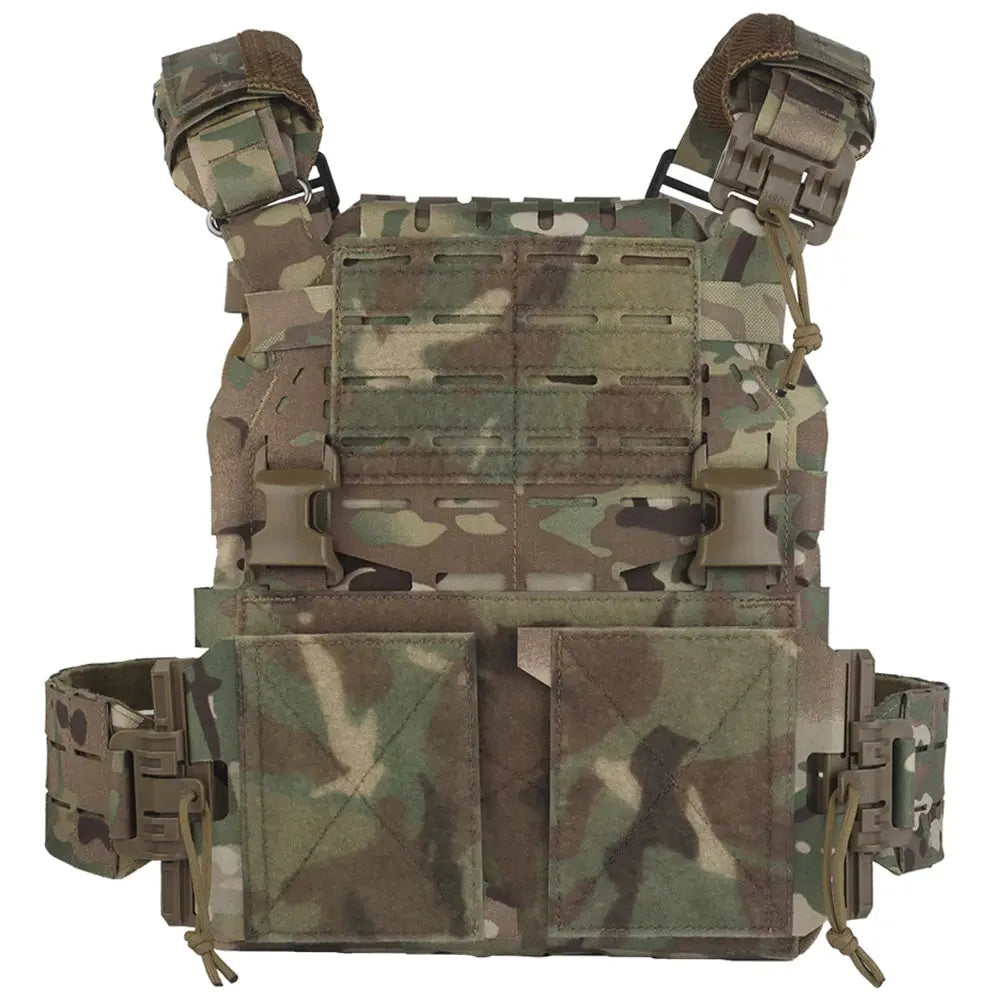 Gilet porte-plaques tactique avec cummerbund MOLLE set complet 