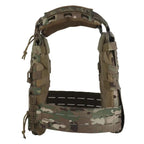 Gilet porte-plaques tactique avec cummerbund MOLLE set complet 