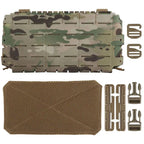 Gilet porte-plaques tactique avec cummerbund MOLLE set complet 