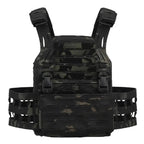 Gilet porte plaques tactique en nylon renforcé avec porte chargeurs 
