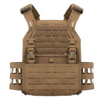 Gilet porte plaques tactique en nylon renforcé avec porte chargeurs 